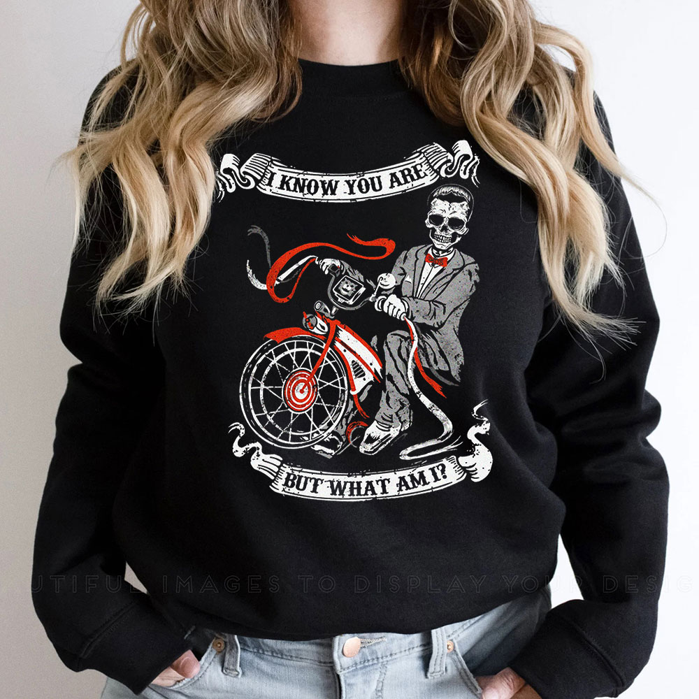 Retro Pee Wee Herman I Know You Are But What Am I Sweatshirt